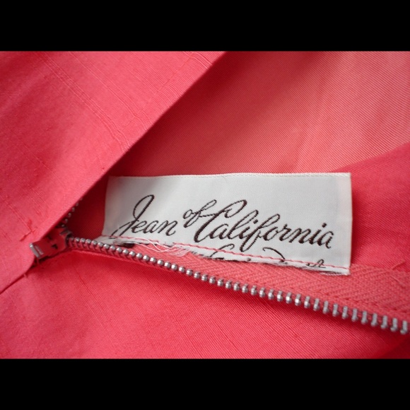 Vintage Designer PINK Draped Bombshell Dress 36/38 - Picture 6 of 13